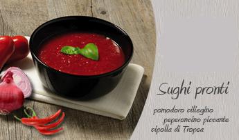 Dal Cuore di Passata di Pomodoro Corleonese nascono I Sughi Pronti, al Peperoncino Piccante e alla C...